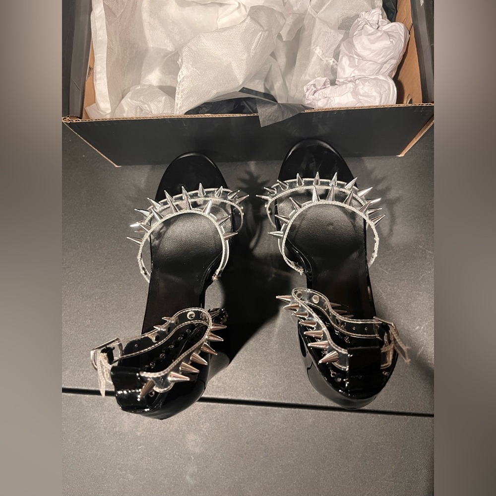 Spiked Revelation Heels - Picture 3 of 9